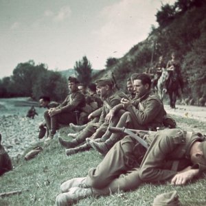 Magyar honvédek Erdélyben, 1940 (Forrás: Fortepan)
